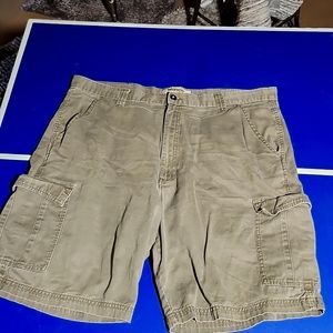 Wrangler shorts.